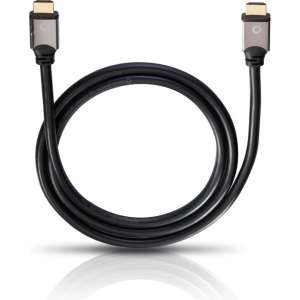 OEHLBACH Black Magic High Speed HDMI®-kabel met ethernet lengte 0,75 meter