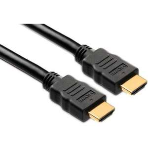 Benza HDMI High Speed Kabel voor beeld, geluid en internet (ethernet) - 20 Meter Zwart