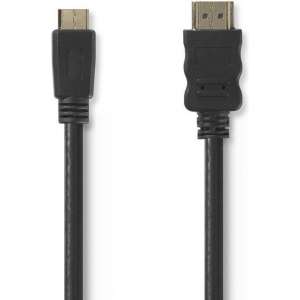 Nedis CVGP34500BK50 HDMI kabel 5 m HDMI Type A (Standaard) HDMI Type C (Mini) Zwart