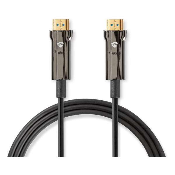 Nedis Premium actieve optical fiber HDMI kabel - versie 2.1 (8K 60Hz HDR) - 200 meter