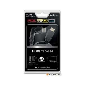 Bigben HDMI Kabel 3D 1.4 2,5 Meter met draaibare kop