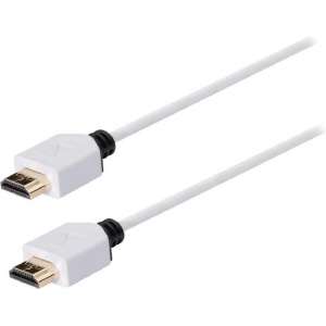 High Speed HDMI -kabel met Ethernet HDMI -connector - HDMI -connector 1.00 m wit