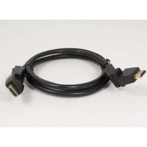 2 X Profile HDMI kabel - roterend - 1.5 meter