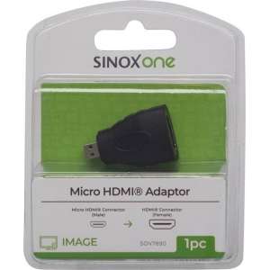 Sinox Micro HDMI M - HDMI F Adapter