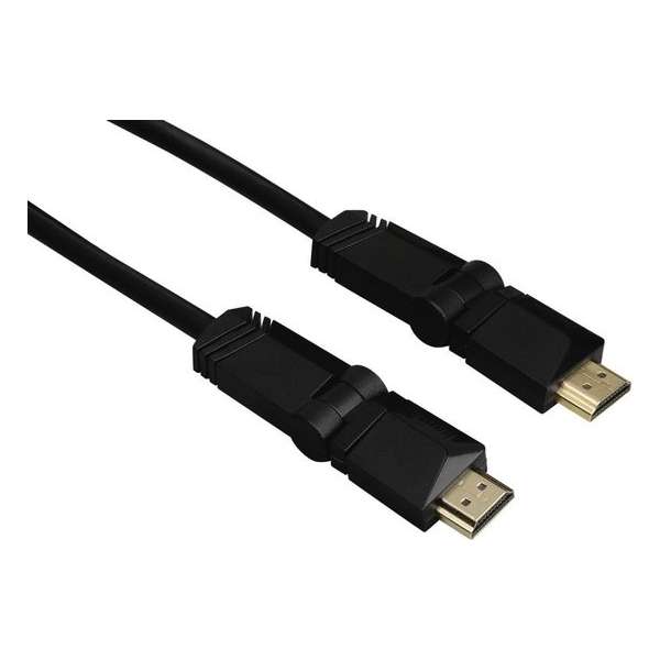Hama high speed HDMI kabel ethernet gold rot. 1.5m 3 ster