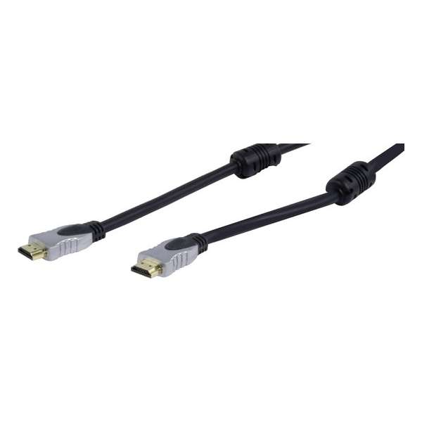 HQ - 1.4 High Speed HDMI kabel - 3 m - Zwart