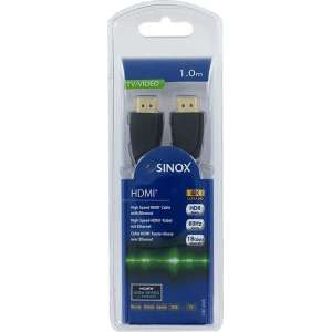 Sinox HDMI kabel - versie 2.0b (4K 60Hz HDR) - 1 meter