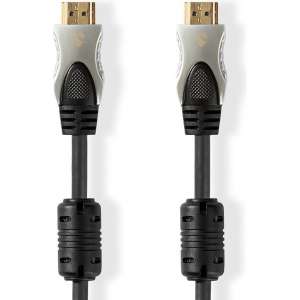 Ultra High Speed HDMI™-Kabel | HDMI™-Connector - HDMI™-Connector | 1,0 m | Antraciet