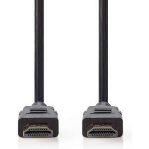 High Speed HDMIâ„¢-kabel met Ethernet | HDMIâ„¢-connector - HDMIâ„¢-connector | 1,0 m | Zwart