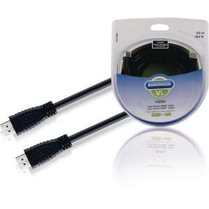 Bandridge High Speed HDMI Cable, 5.0m