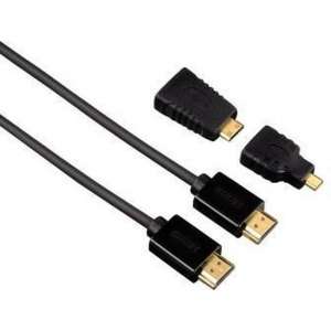 Hama HDMI Kabel 1.5 Mtr + 2 Adapters