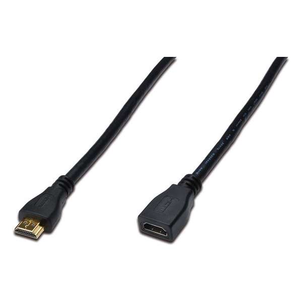 ASSMANN Electronic HDMI 1.4 2m HDMI kabel HDMI Type A (Standaard) Zwart