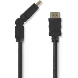 Nedis CVGB34290BK15 HDMI kabel 1,5 m HDMI Type A (Standaard) 2 x HDMI Type A (Standard) Zwart