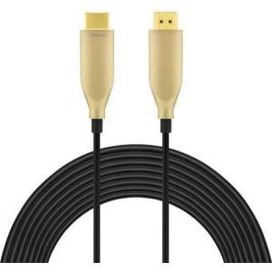 NÖRDIC HDMI-F020 HDMI kabel - 4K 60Hz - Glasvezel - 20 Meter - Zwart