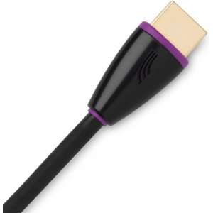 QED PROFILE EFLEX HDMI BLK 1m SINGLE - HDMI-kabel
