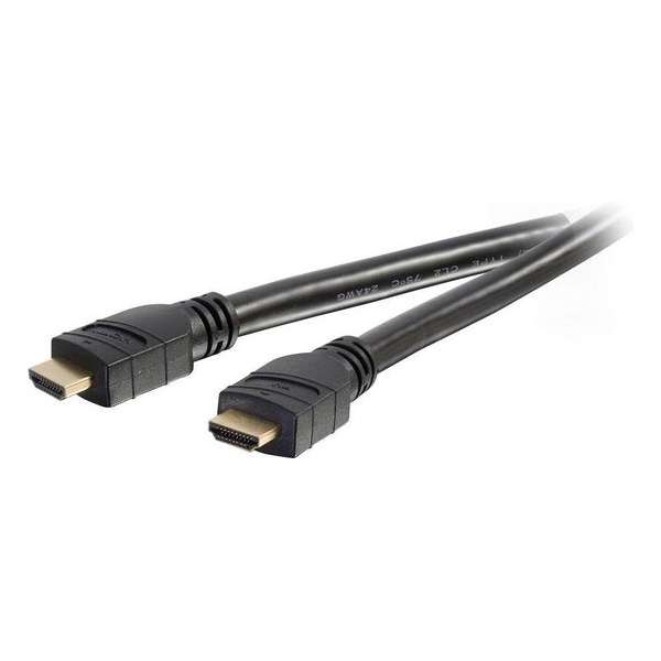 C2G 15m, 2xHDMI HDMI kabel HDMI Type A (Standaard) Zwart