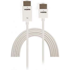 Techly 1m HDMI-A/HDMI-A HDMI kabel HDMI Type A (Standaard) Wit