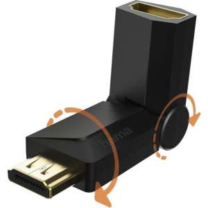 Hama HDMI-adapter Connector - Koppeling Rotatie