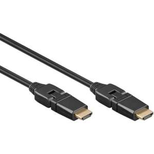 HDMI M/M HDMI kabel 2.0 m HDMI Type A (Standaard) zwart