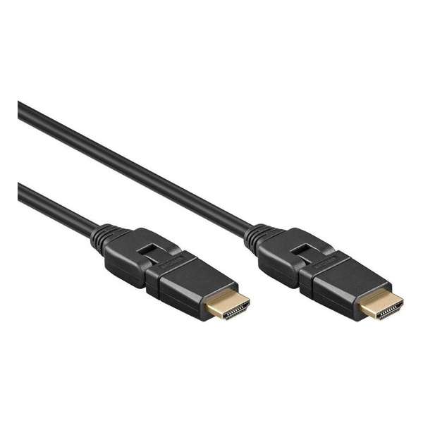 HDMI M/M HDMI kabel 2.0 m HDMI Type A (Standaard) zwart