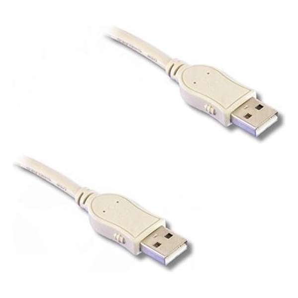 Lineaire PCUSB210C 1.8m USB A USB A Mannelijk Mannelijk Beige USB-kabel