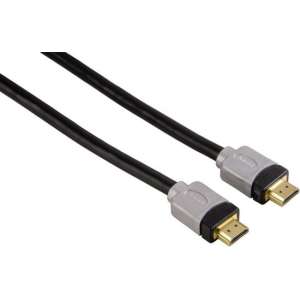 Hama High Speed HDMI™ Kabel, plug - plug, Verguld, 3 m