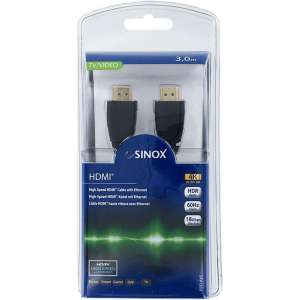 Sinox HDMI kabel - versie 2.0b (4K 60Hz HDR) - 3 meter