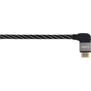 Avinity High-speed HDMI-kabel St. - St. 90° Stof Verguld Ethernet 5,0 M