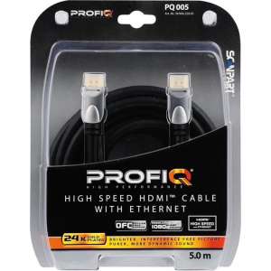 ProfiQ Pq005 Hdmi K High Speed En Ethernet 5.0m