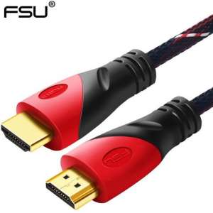 HDMI Cable Video Cables Gold Plated 1080P with Nylon Mesh Cable