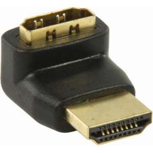 Nedis CVGP34902BK Hdmi™-adapter Hdmi™-connector - Hdmi™ Female 270° Gehoekt Zwart