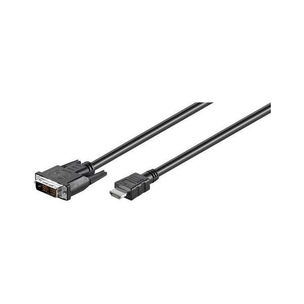 Valueline VLCP34800B20 video kabel adapter 2 m HDMI DVI-D Zwart