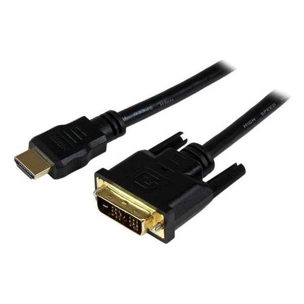 StarTech.com -1.3 HDMI naar DVI-D kabel - 1.5 m - Zwart