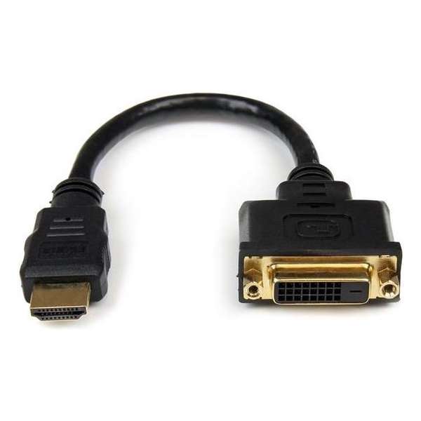 20cm HDMI naar DVI-D Video Verloopkabel HDMI mannelijk naar DVI vrouwelijk