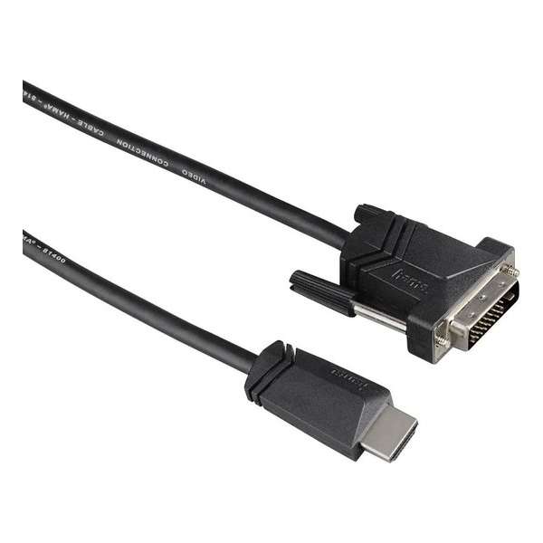 Hama Kabel HDMI-DVI/D 3 meter 1 ster