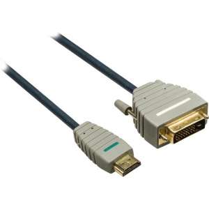 Bandridge BVL1102 video kabel adapter 2 m DVI-D HDMI Multi kleuren