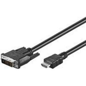 Goobay MMK 630-300 3.0m (HDMI-DVI) 3 m DVI-D Zwart