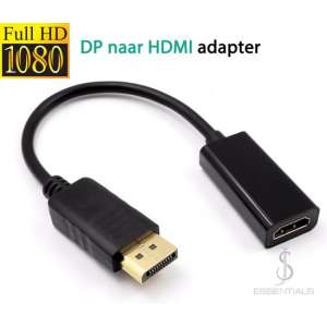 DisplayPort naar HDMI - 1080P - DisplayPort Kabel - DisplayPort naar HDMI adapter