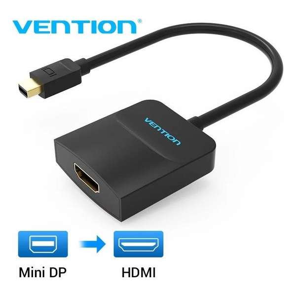 Vention Mini DisplayPort naar HDMI Adapter - Mini DP naar HDMI