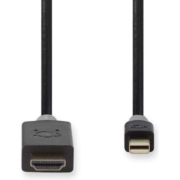 Nedis Mini DisplayPort 1.2 naar HDMI 1.4 kabel (4K 30 Hz) - 2 meter