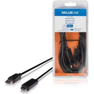 Valueline 3m DisplayPort - HDMI m/m Zwart
