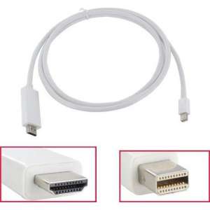 REBL - Thunderbolt Naar HDMI male Kabel - Wit - 3 meter