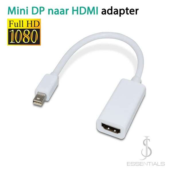 Mini DisplayPort naar HDMI - 1080P - Mini DisplayPort Kabel - Mini DisplayPort naar HDMI adapter