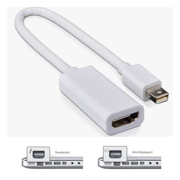 Blueqon Mini DisplayPort-naar-HDMI-adapter voor iedere Mac