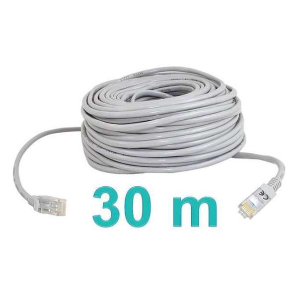 30 meter LAN / Netwerkkabel / Internet kabel / UTP Kabel / CAT5E