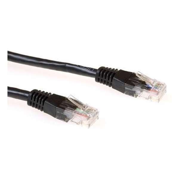 ACT IM8901 - Cat 6 UTP-kabel - RJ45 - 1 m - Zwart