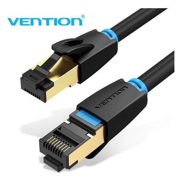 Vention Internet LAN kabel CAT 8 - SSTP Netwerkkabel - 40 GB/s & 2000 MHz - 3 meter