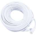 20 meter premium UTP kabel - Tot 1000 Mbps - Wit - Incl. RJ45 stekkers - Hoge kwaliteit