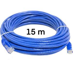 Internetkabel CAT 6 - 15 meter - RJ45 - Ethernet kabel - Netwerkkabel - UTP Kabel