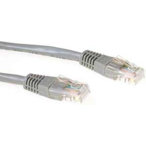 ACT IB8000 - Cat 6 UTP-kabel - RJ45 - 0.5 m - Grijs